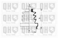 Комплект пыльника QUINTON HAZELL QJB165