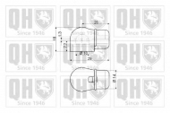 Газовая пружина QUINTON HAZELL QTS128528