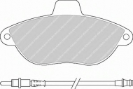 Комплект тормозных колодок FERODO FSL1002