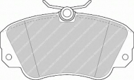 Комплект тормозных колодок FERODO FSL686