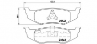 Комплект тормозных колодок BREMBO P 11 010