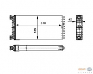 Теплообменник HELLA 8FH 351 312-551