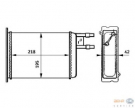 Теплообменник HELLA 8FH 351 313-371