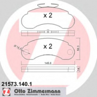 Комплект тормозных колодок ZIMMERMANN 21573.140.1