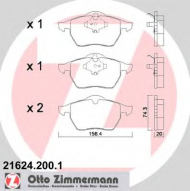 Комплект тормозных колодок ZIMMERMANN 21624.200.1