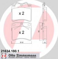 Комплект тормозных колодок ZIMMERMANN 21634.180.1