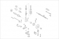 Подвеска колеса DELPHI FORD-01073-F