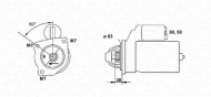 Стартер MAGNETI MARELLI 943251099010