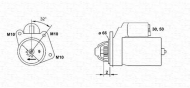 Стартер MAGNETI MARELLI 943253144010