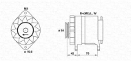Генератор MAGNETI MARELLI 943356591010