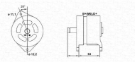 Генератор MAGNETI MARELLI 943357772010