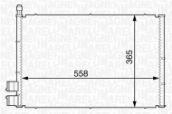 Конденсатор MAGNETI MARELLI 350203605000