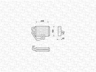 Теплообменник MAGNETI MARELLI 350218065000