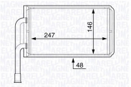 Теплообменник MAGNETI MARELLI 350218361000