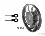 Вентилятор BEHR HELLA SERVICE 8EW 009 144-321
