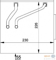 Испаритель BEHR HELLA SERVICE 8FV 351 211-141