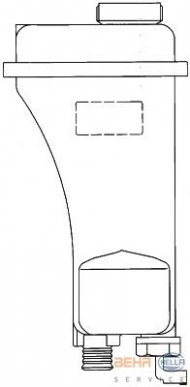 Резервуар BEHR HELLA SERVICE 8MA 376 705-411
