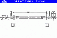 Шлангопровод ATE 24.5247-0275.3
