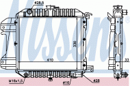 Теплообменник NISSENS 61590