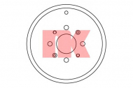 Тормозный барабан NK 252320