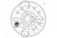 Ременный комплект OPTIMAL SK-1225