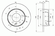 Тормозной диск ICER 78BD1410