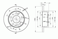 Тормозной диск ICER 78BD4693