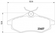 Комплект тормозных колодок PAGID T1324