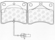 Комплект тормозных колодок QH Benelux BP1274