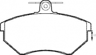 Комплект тормозных колодок QH Benelux BP607