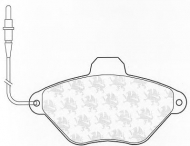 Комплект тормозных колодок QH Benelux BP610