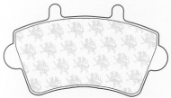 Комплект тормозных колодок QH Benelux BP1325