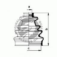 Комплект пыльника QH Benelux QJB153
