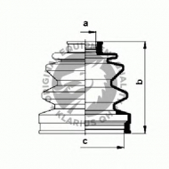 Комплект пыльника QH Benelux QJB532