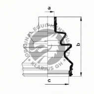 Комплект пыльника QH Benelux QJB2544