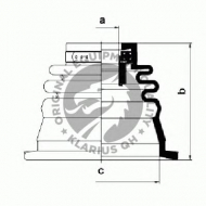 Комплект пыльника QH Benelux QJB2628
