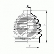 Комплект пыльника QH Benelux QJB872