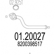 Трубка MTS 01.20027