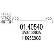 Трубка MTS 01.40540