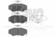 Комплект тормозных колодок KAVO PARTS KBP-3002