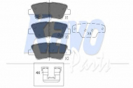 Комплект тормозных колодок KAVO PARTS KBP-3025