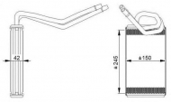 Теплообменник NRF 54288