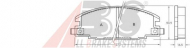 Комплект тормозных колодок A.B.S. 36632