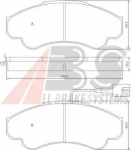 Комплект тормозных колодок A.B.S. 37332 OE