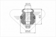 Пылезащитный комплект HUTCHINSON KP025