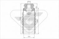 Пылезащитный комплект HUTCHINSON KP052