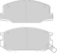 Комплект тормозных колодок NECTO FD6670A