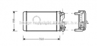 Теплообменник AVA QUALITY COOLING AL6032