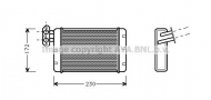 Теплообменник AVA QUALITY COOLING AU6058