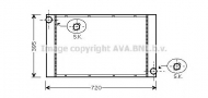 Теплообменник AVA QUALITY COOLING BW2357